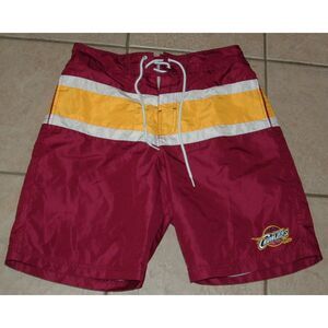 NEW  Mens Sz Large NBA CLEVELAND CAVALIERS Mesh Lined Swim Board Shorts Pockets